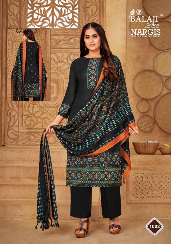 Balaji Nargis Pashmina Designer Exclusive Dress Material